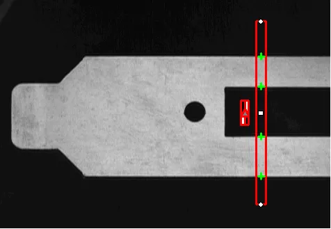 Thick point gauge for filtering
